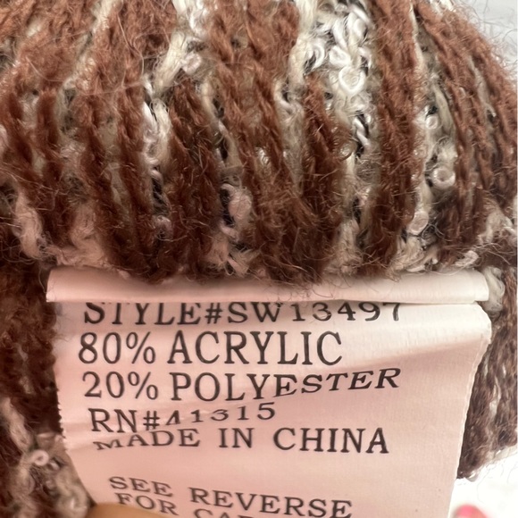 Control tan poncho ladies size XL. - Picture 6 of 8